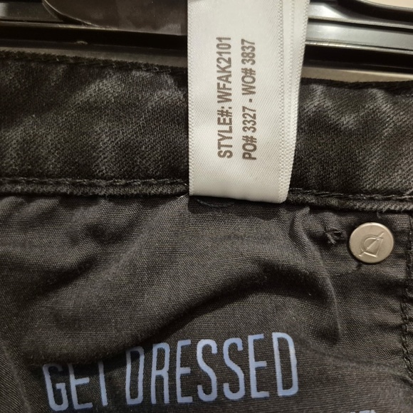 DU/ER (DUER) Performance Denim High-Rise Black Stretch Skinny Jeans | Size 32 - Picture 3 of 6